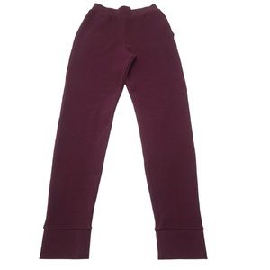 Sweaty Betty Burgundy Track Pants